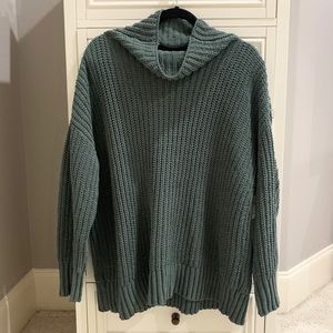 Green Oversized Aerie Sweater